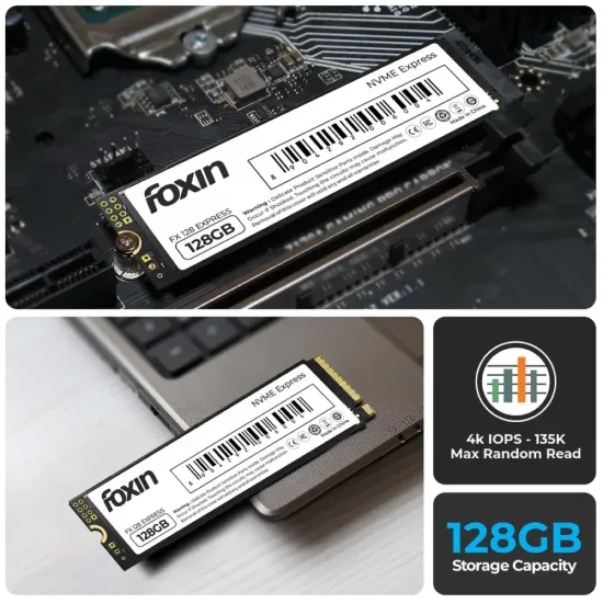 Foxin Internal SSD 128 GB Express NVMe