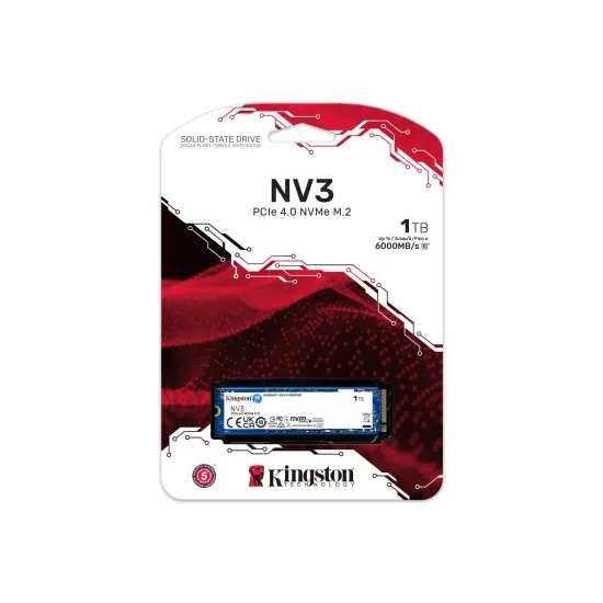 KINGSTON Internal SSD 1TB NVMe 2280 NV3