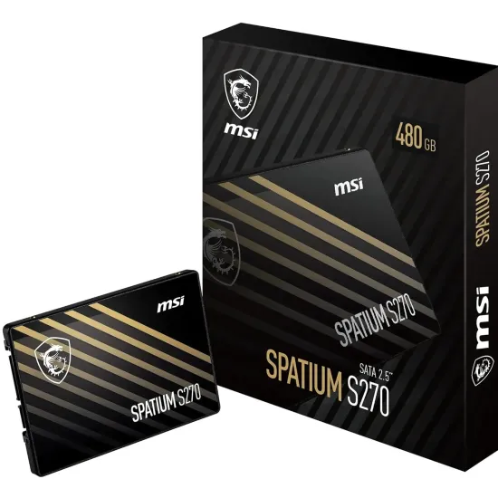 MSI INTERNAL SSD 480GB SATA SPATIUM-S270