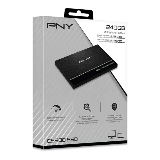 PNY Internal SSD 240GB SATA (CS900)