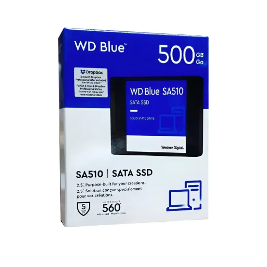 WD Internal SSD SATA Blue 2.5 Inch 500GB (SA510)