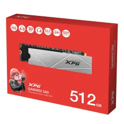 XPG INTERNAL SSD 512GB NVMe 2280 GAMMIX S60 Gen4