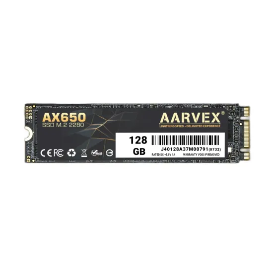 Aarvex Internal SSD 128GB M.2 (AX650)