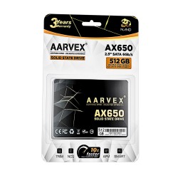 Aarvex  Internal SSD 512GB SATA (AX650)