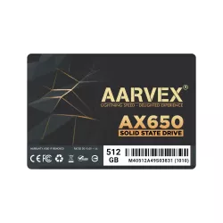 Aarvex  Internal SSD 512GB SATA (AX650)