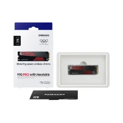 Samsung Internal SSD 1TB NVMe 2280 (990 Pro Heatsink)