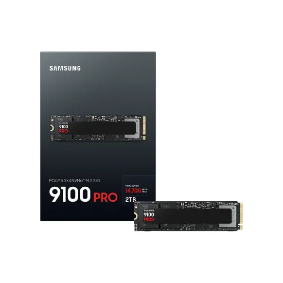 Samsung Internal SSD 2TB NVMe 2280 (9100 PRO MZ-VAPTOBE)