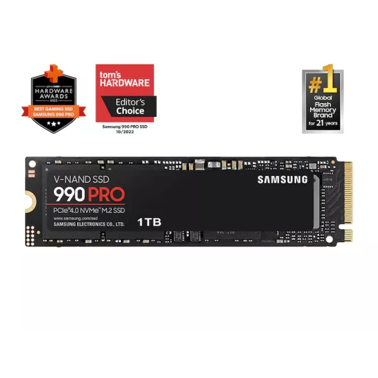 Samsung Internal SSD NVMe  990 PRO 1TB
