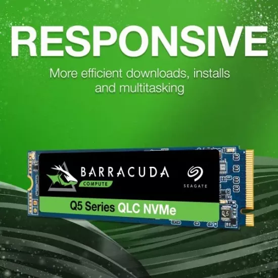 Seagate Barracuda Q5  500GB NVMe Internal SSD