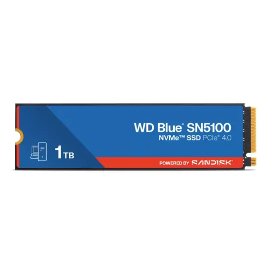 WD Internal SSD 1TB NVMe 2280 Blue (SN5100)