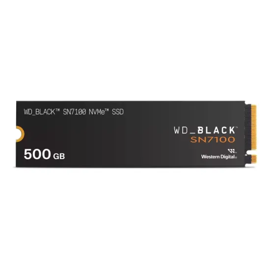WD INTERNAL SSD 500GB NVME BLACK 2280 GEN4 (SN7100)