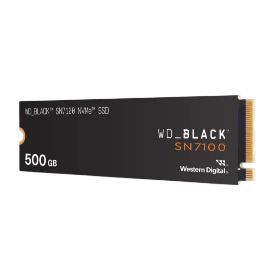 WD INTERNAL SSD 500GB NVME BLACK 2280 GEN4 (SN7100)