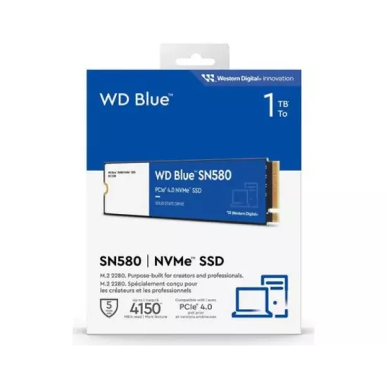 WD Internal SSD NVMe Blue 1TB (SN580)