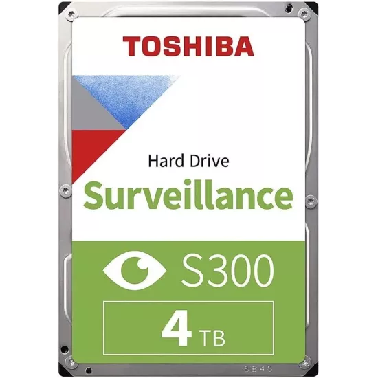 Toshiba 4TB SATA 3.5 Inch Surveillance CCTV Hard Disk