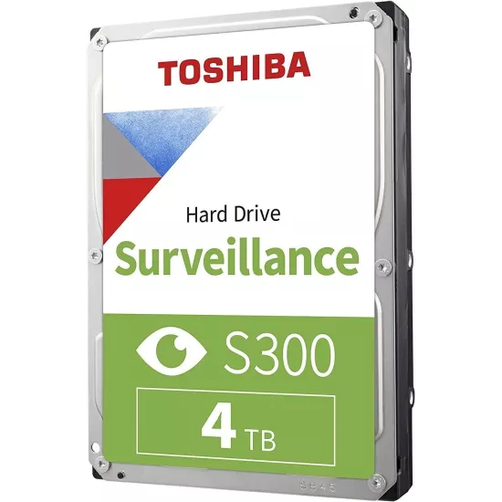 Toshiba 4TB SATA 3.5 Inch Surveillance CCTV Hard Disk