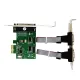 Bungees PCIe X1 To 2 Port Serial 1 Port Parallel Add On Card