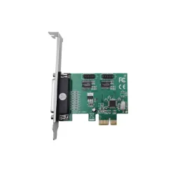 Bungees PCIe X1 To 2 Port Serial 1 Port Parallel Add On Card
