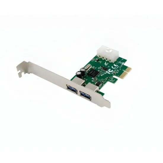 Bungees PCIe X1 To 2 Port USB 3.0 Add On Card
