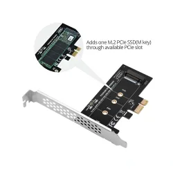 DI PCIe X1 to 2 NVMe Slot Card