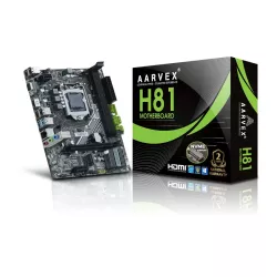 Aarvex H81M DDR3 Motherboard For 4th Gen with NVMe Slot