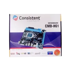 Consistent H61 DDR3 Motherboard For 2nd | 3rd Gen With NVMe Slot