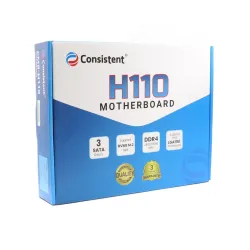 Consistent H110 DDR4 Motherboard For Intel 6th | 7th Gen with NVMe Slot