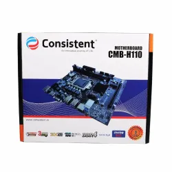 Consistent H110 DDR4 Motherboard For Intel 6th | 7th Gen with NVMe Slot