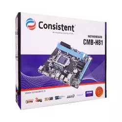Consistent H81 DDR3 Motherboard For 4th GEN With NVMe Slot
