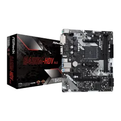 ASRock Motherboard B450M-HDV For AMD