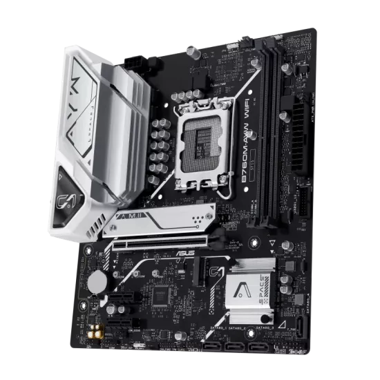 Asus B760M AYW WIFI DDR5 Motherboard For INTEL 12th | 13th | 14th GEN