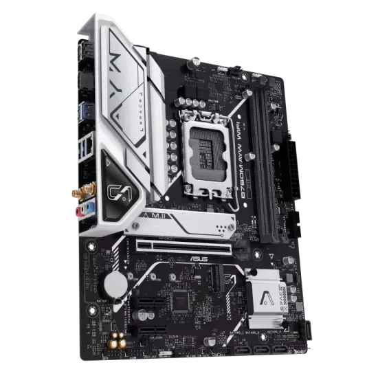Asus B760M AYW WIFI DDR5 Motherboard For INTEL 12th | 13th | 14th GEN
