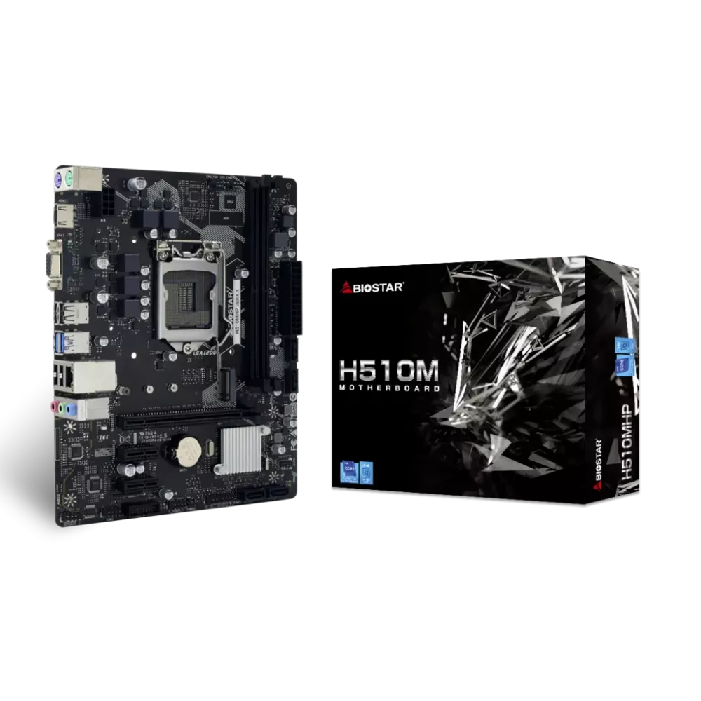 Biostar H510MHP DDR4 Motherboard For Intel 10th | 11th Gen