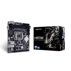 Biostar H61MHV3 DDR3 Motherboard For Intel 3rd | 2nd Gen