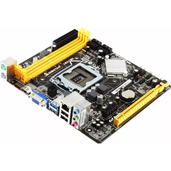 Biostar H81MHV3 DDR3 Motherboard For Intel 4th Gen