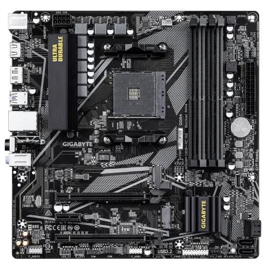 Gigabyte Motherboard B550M DS3H AC R2 DDR4 For AMD