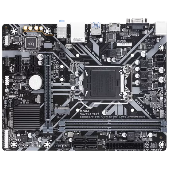 Gigabyte  H310M M.2  2.0 DDR4 Motherboard For Intel 8th | 9th Gen