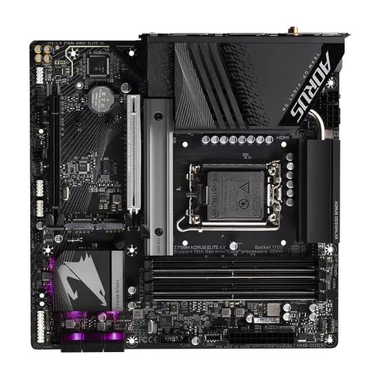 Gigabyte Z790M AORUS Elite AX DDR5 Motherboard For Intel 12th | 13th | 14th Gen