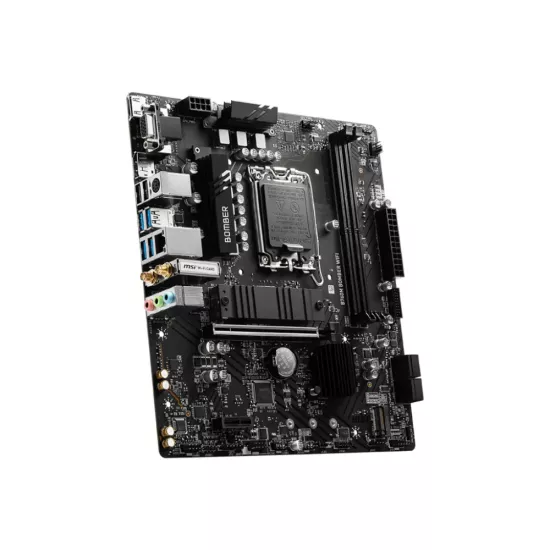 MSI B760M BOMBER WIFI DDR5 Motherboard For Intel 12th | 13th | 14th Gen