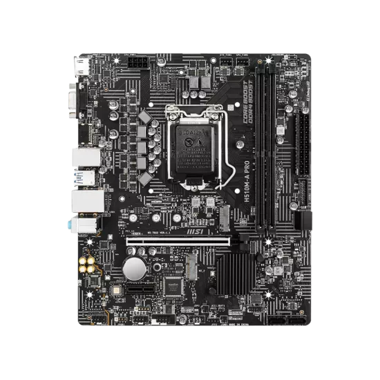 MSI H510M-A PRO DDR4 Motherboard For Intel 10th | 11th Gen