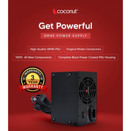 Coconut Computer Smps 450w SM45