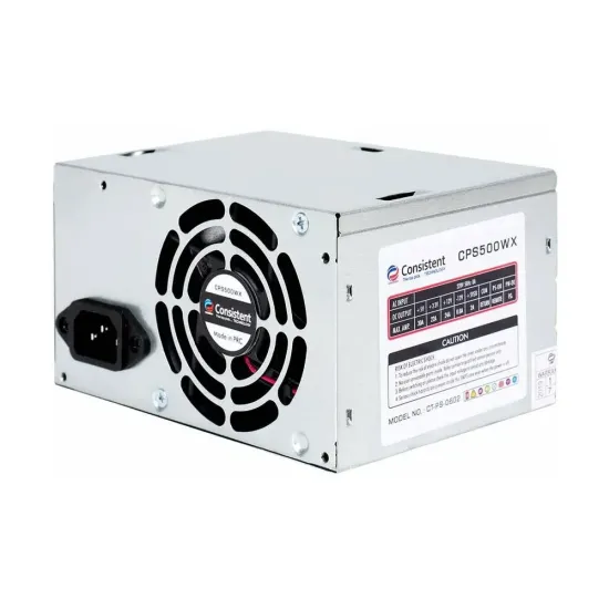 Consistent Desktop Power Supply SMPS 500w