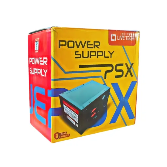 Live Tech Desktop Power Supply 450w PSX ( 3 Year Warranty )