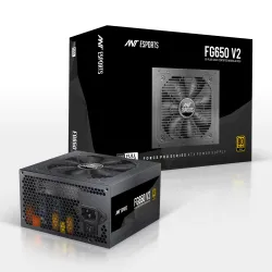 Ant Esports Desktop Power Supply 650w 80 Plus Gold Fully-Modular FG650 V2