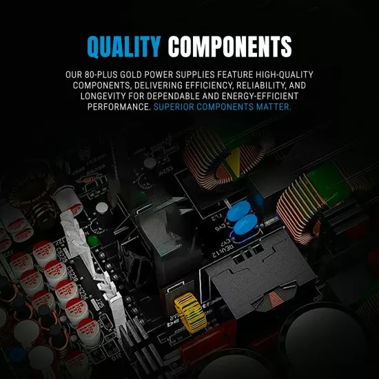 Ant Esports Desktop Power Supply 650w 80 Plus Gold Gaming FG650