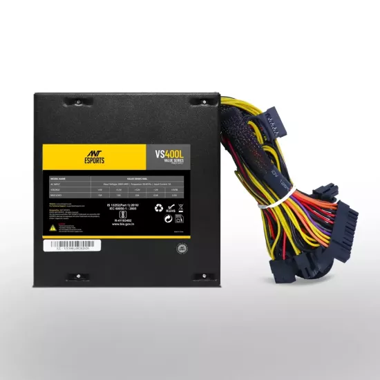 Ant Esports Desktop Power Supply 400w Value Series VS400L