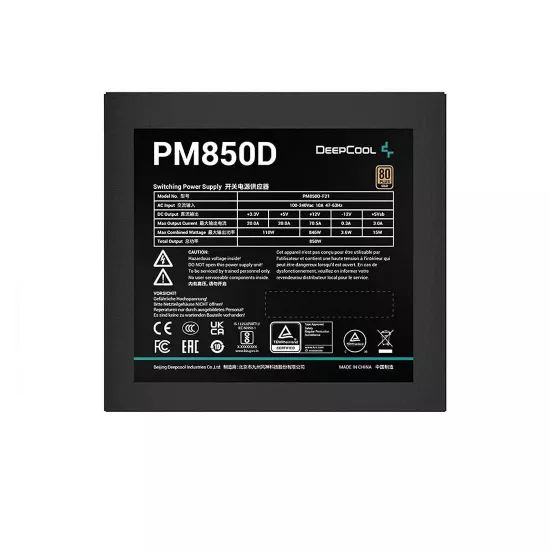 DeepCool PN850M 850w 80 Plus Gold Desktop Power Supply