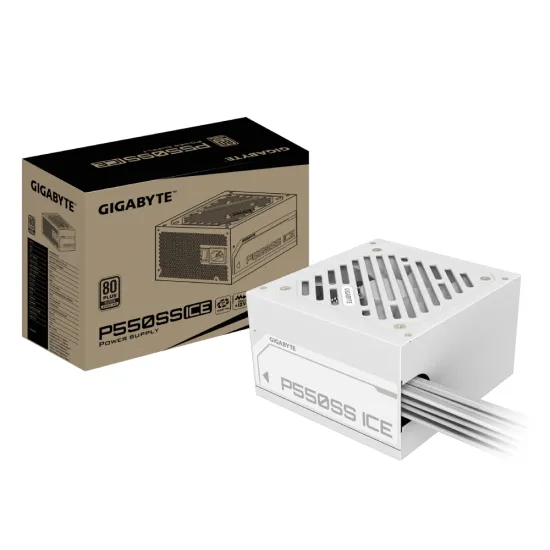 Gigabyte Desktop Power Supply 550w 80 Plus Silver P550SS ICE