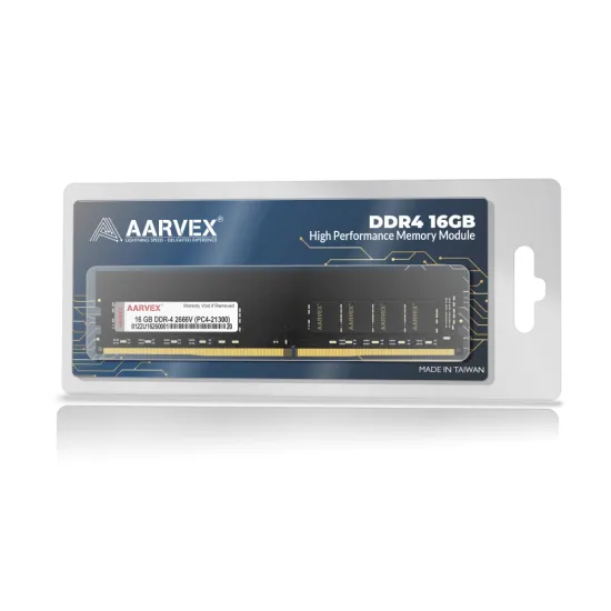 Aarvex Desktop Ram 16GB DDR4 2666Mhz