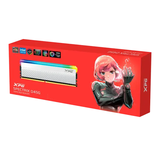 XPG Desktop Ram 16GB DDR4 3200MHz SPECTRIX D45G