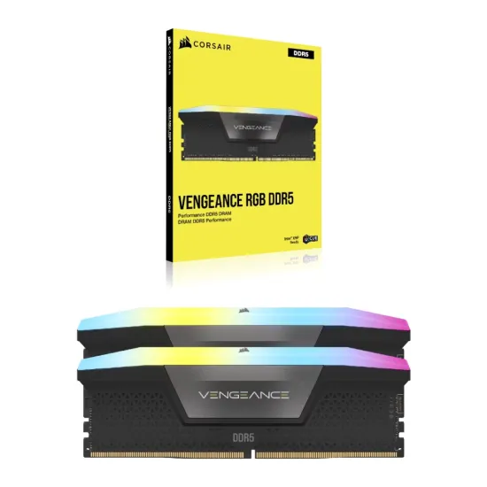 Corsair Desktop Ram 96GB (48GBx2) DDR5 6400MHz Vengeance RGB